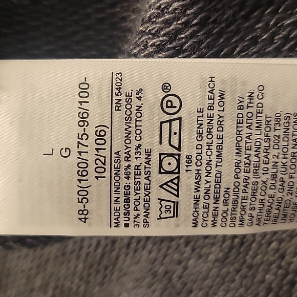 Gap Henley Long Sleeve Shirt - Picture 7 of 7